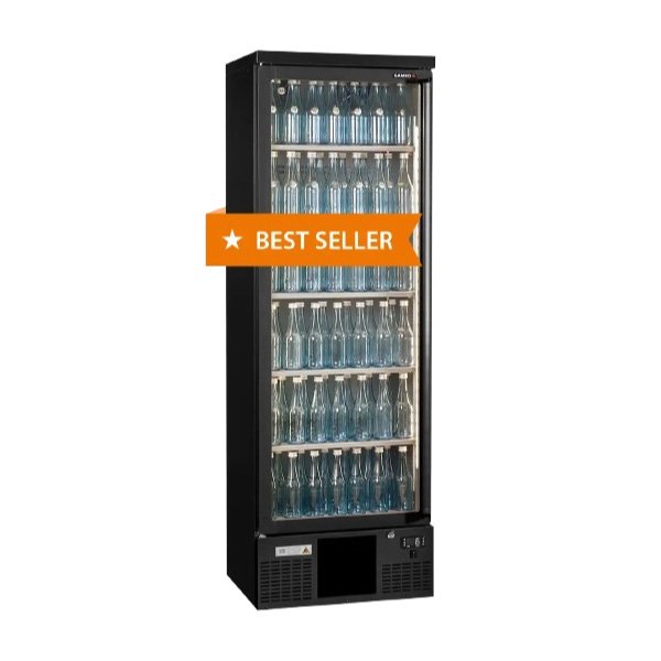 BlackTall Commercial Bottle Cooler – 307 L Glass Door